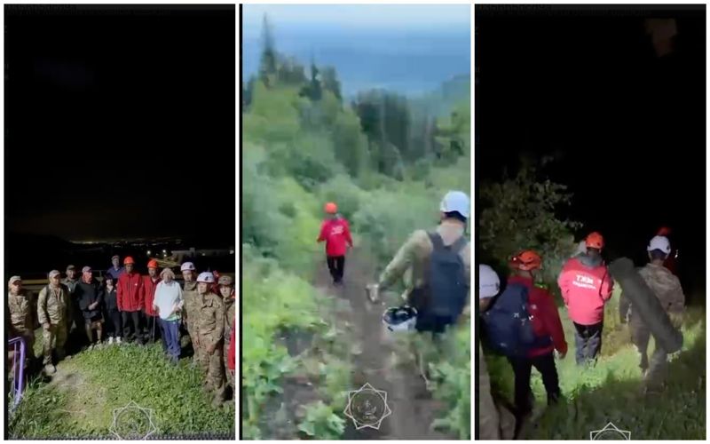 Пенсионерка потерялась после подъёма по канатной дороге под Алматы