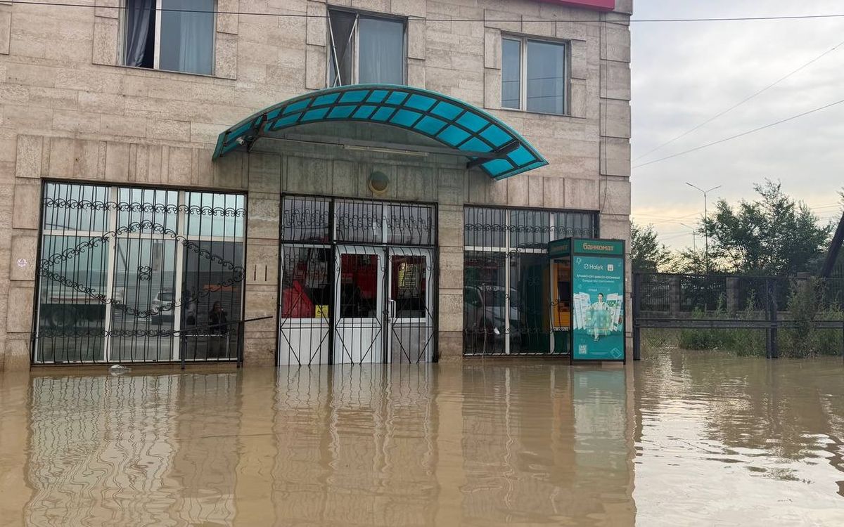 Сель в Наурызбайском районе 