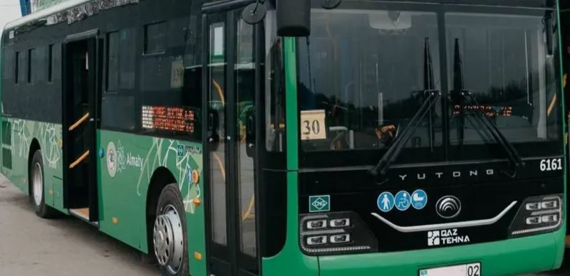 Маршрутный автобус в Алматы