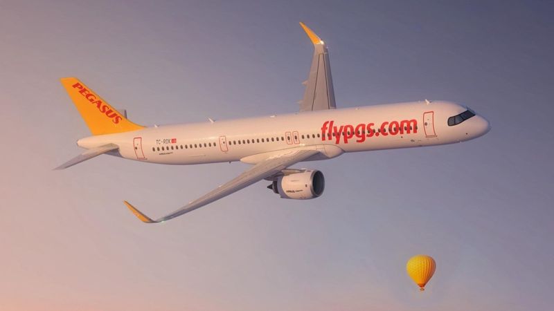 Pegasus запустил скидку 30% на международные рейсы через мобильное приложение