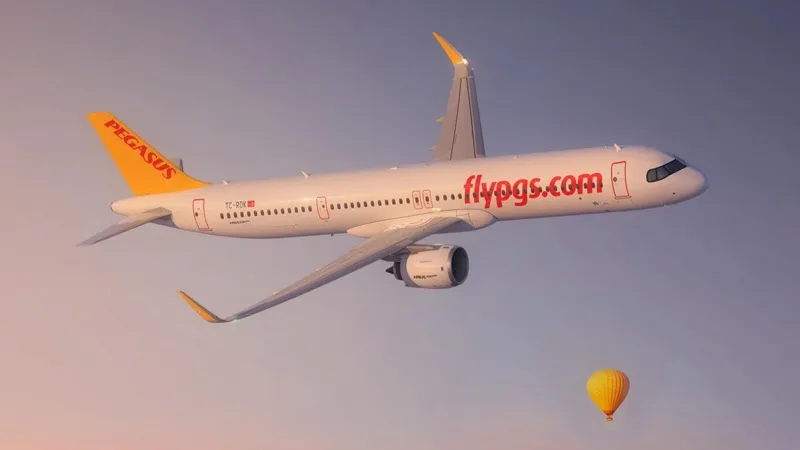 Борт авиакомпании Pegasus
