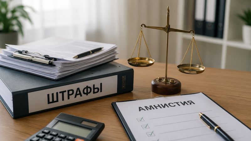 Стол с бумагами