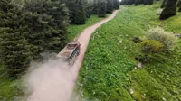 На Кок-Жайляу начались работы. Что будет с деревьями