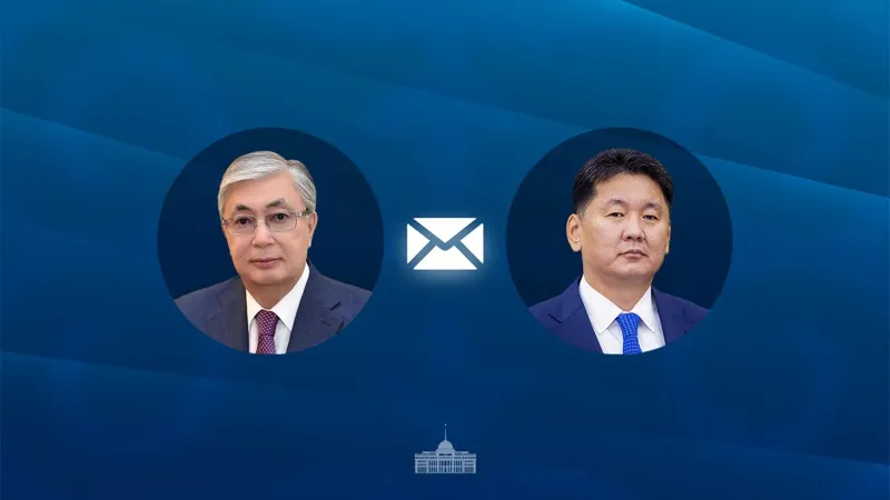 Касым-Жомарт Токаев и Ухнаагийн Хурэлсух