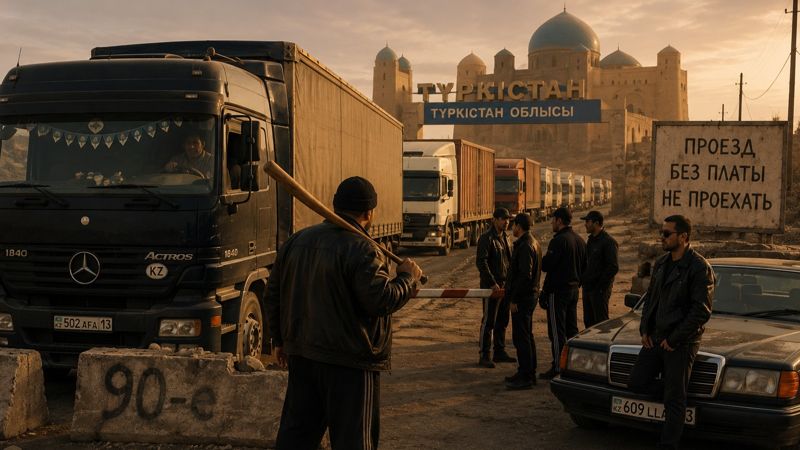 Контрабанда, вымогательство и 200 млрд тенге: банды Туркестана держали в страхе дальнобойщиков