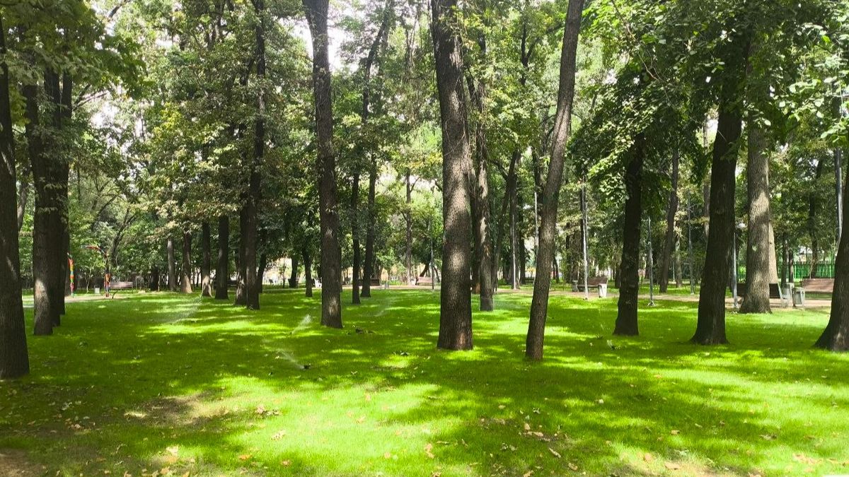 Сквер на улице Джангильдина