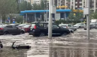 Своя Венеция: Астану затопило после дождя