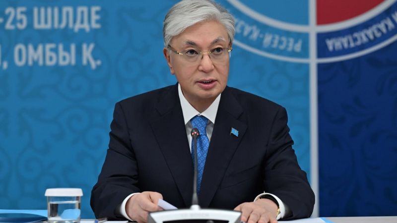 Киев оценил предложение Токаева к Путину о заморозке военных действий