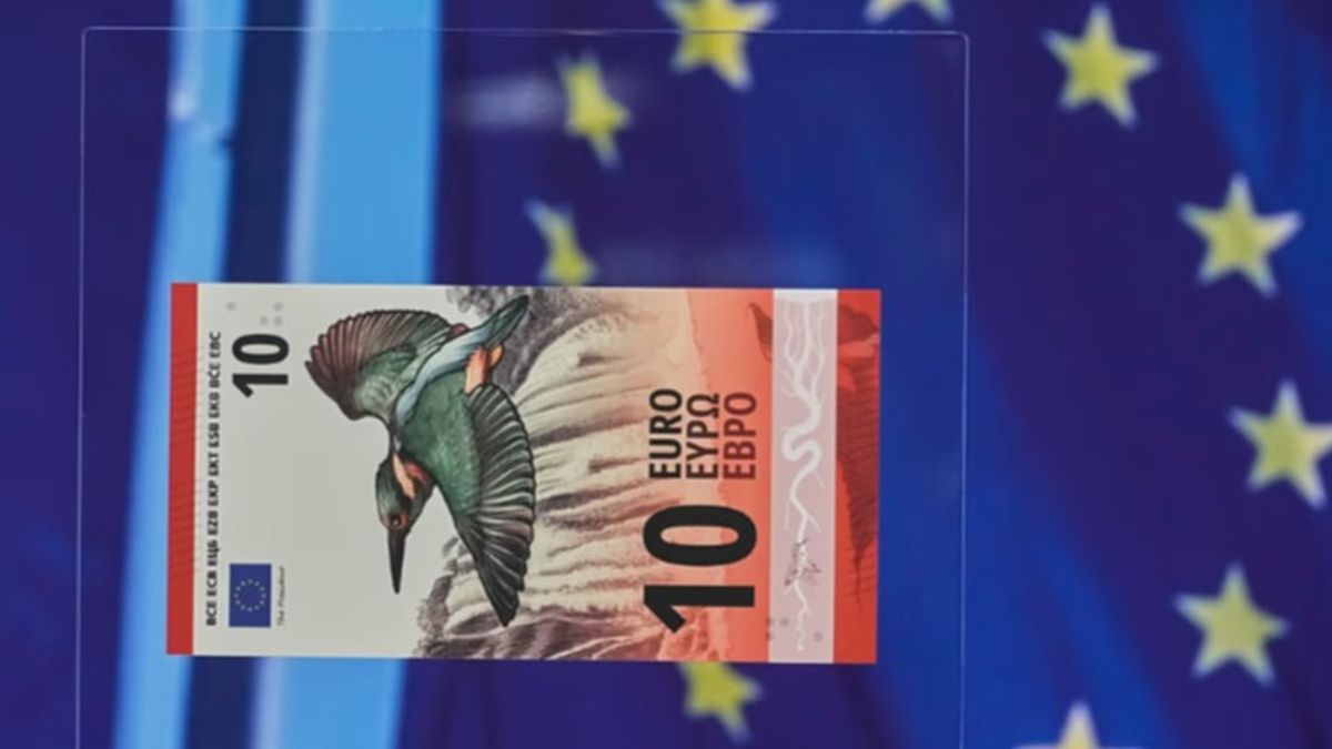 Купюра в 10 евро