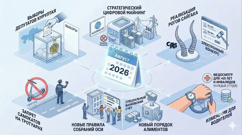 Изменения в августе