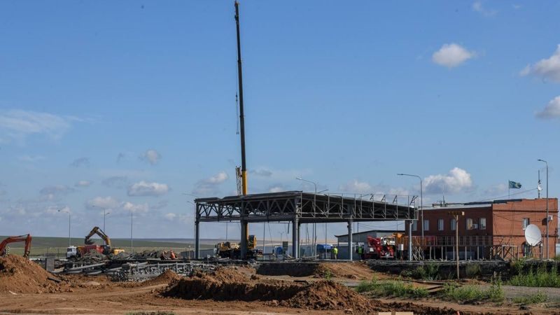Модернизацию КПП "Сырым" на границе с Россией завершат до конца года