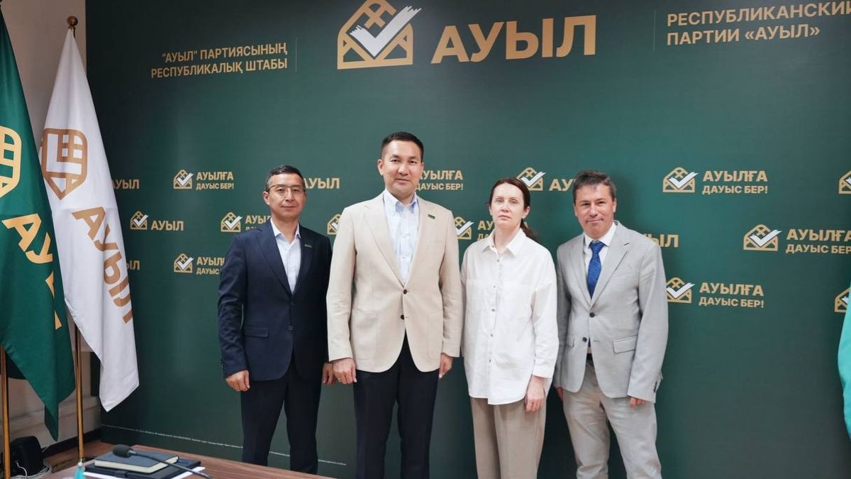 Встреча партии "Ауыл" с Межпарламентской ассамблеей СНГ