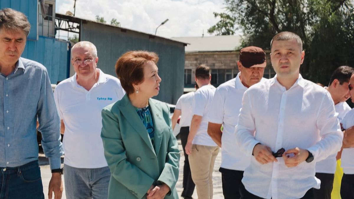 Встреча партии "Ак жол"