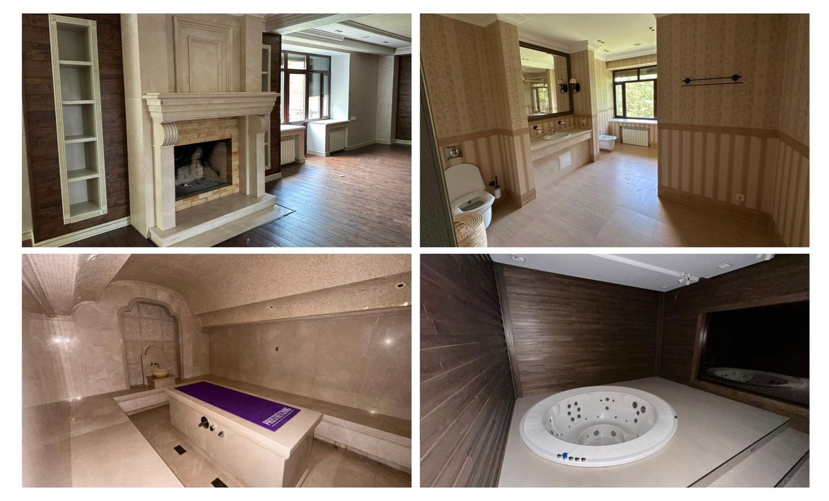 В доме есть помещение для SPA и джакузи