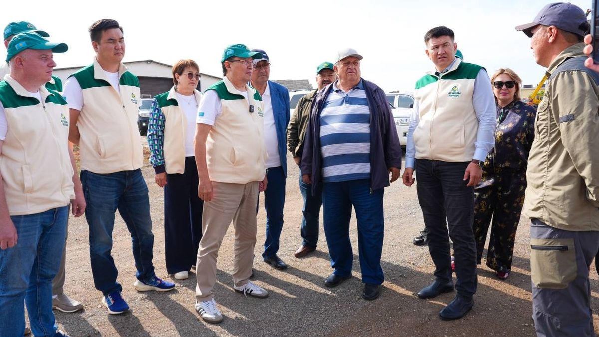 Встреча партии "Ауыл"