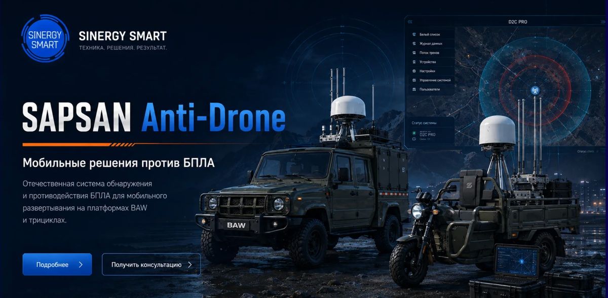 Перечень услуг на сайте Sinergy Smart