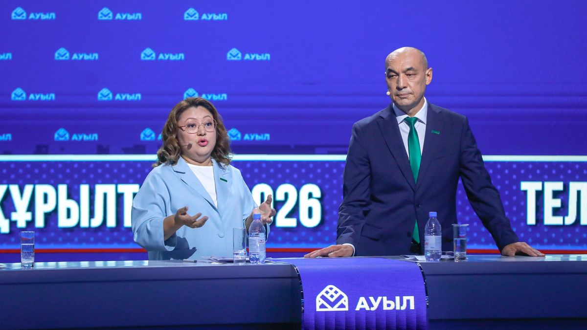 Партия "Ауыл" на теледебатах
