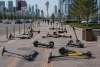 Более 9000 самокатов отправили на штрафстоянку в Астане
