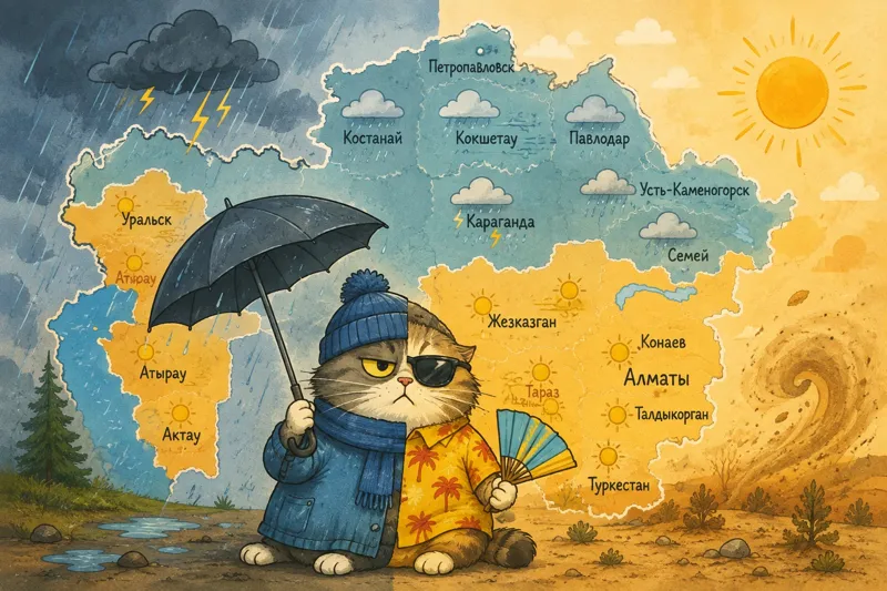 Кот в двух сезонах