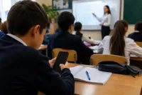 Школьникам в Казахстане запретили телефоны на уроках: что будет на переменах