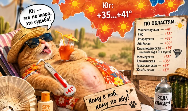 Погода в Казахстане