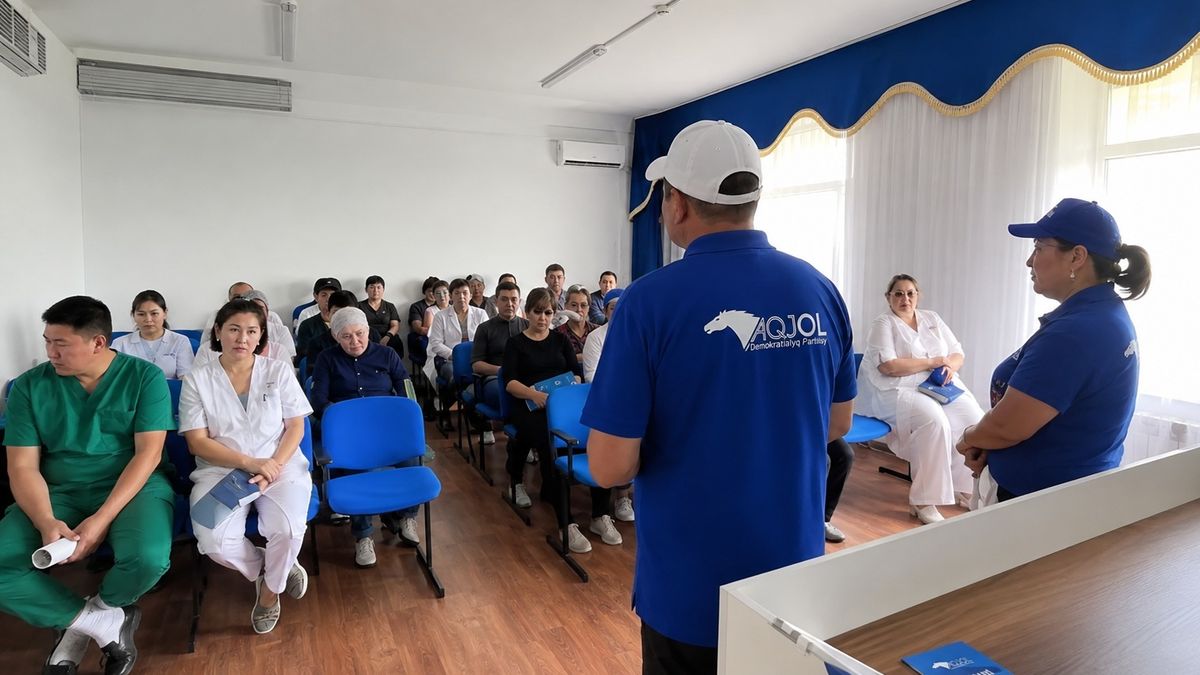 Представители Демократической партии "Ак жол" продолжают встречи в рамках предвыборной агитационной кампании в Улытауской, Павлодарской и Жамбылской областях Представители Демократической партии "Ак жол" продолжают встречи в рамках предвыборной агитационной кампании в Улытауской, Павлодарской и Жамбылской областях