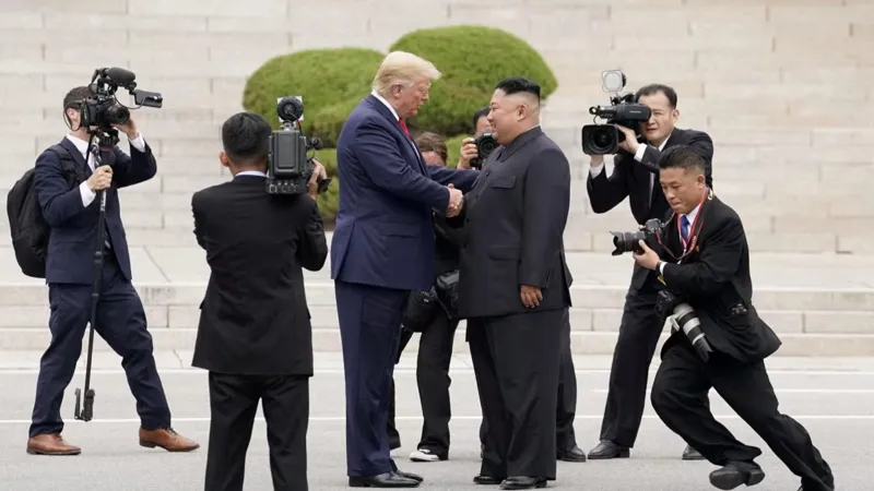 Дональд Трамп и Ким Чен Ын
