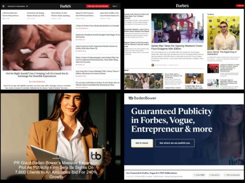 Сайты-клоны Forbes публиковали материалы с помощью ИИ