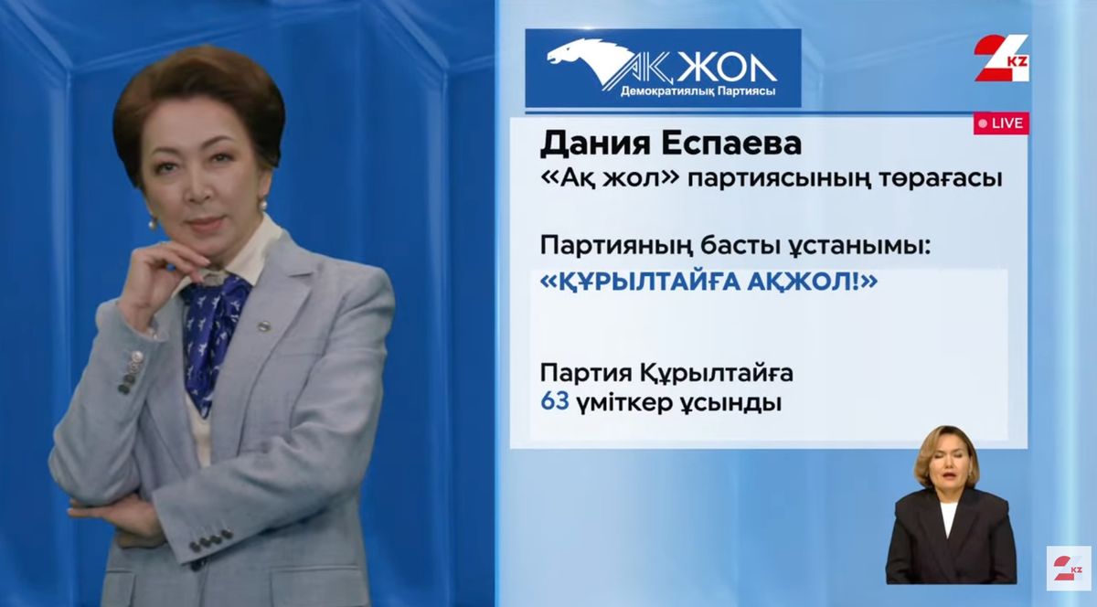 Дания Еспаева