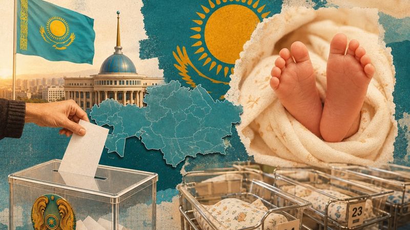 Идеальный баланс: в Алматы в день выборов родилось поровну мальчиков и девочек