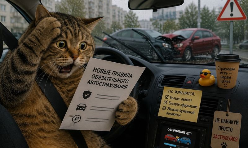 Обязательное автострахование изменится: разбираемся, что ждёт водителей