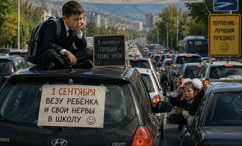 Алматы, пробки
