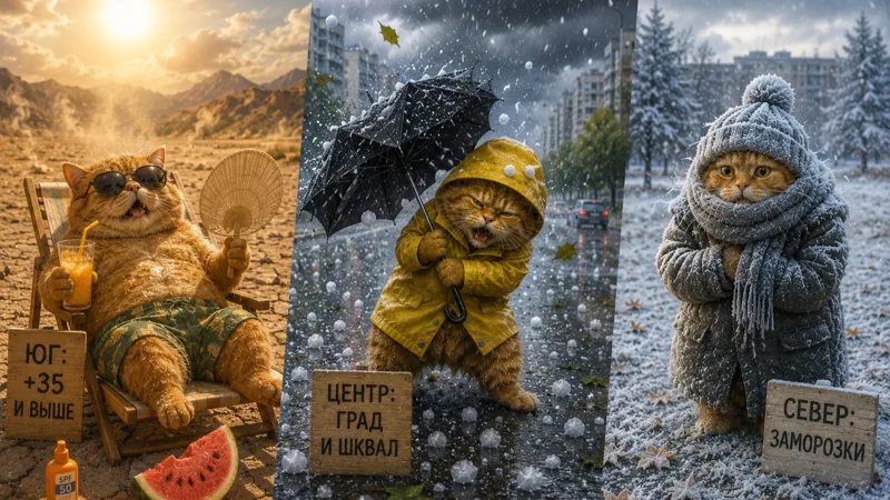 Погода в Казахстане