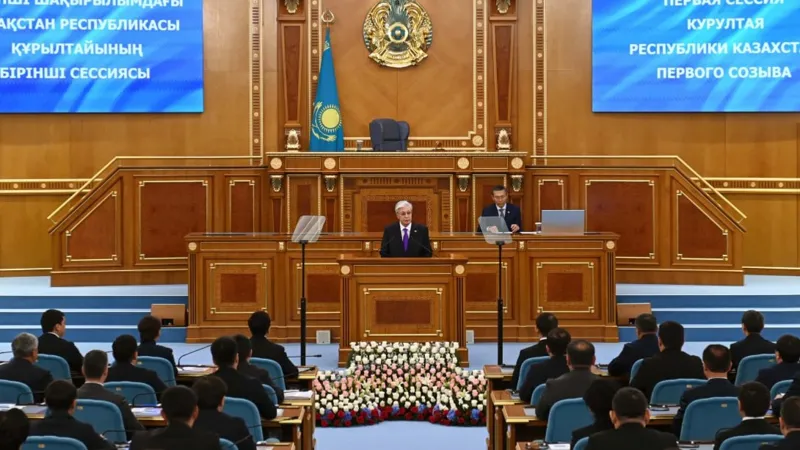 Президент на первом заседании курултая