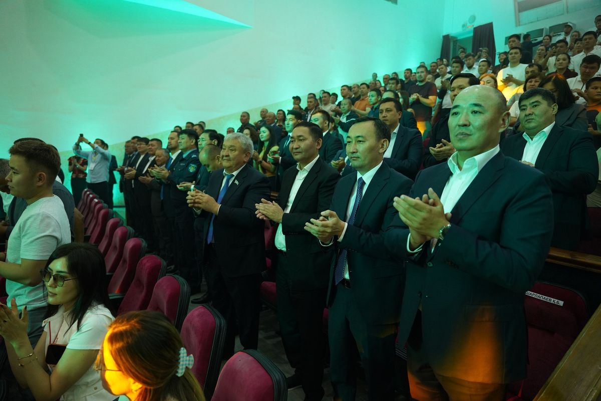 Церемония в День шахтёра