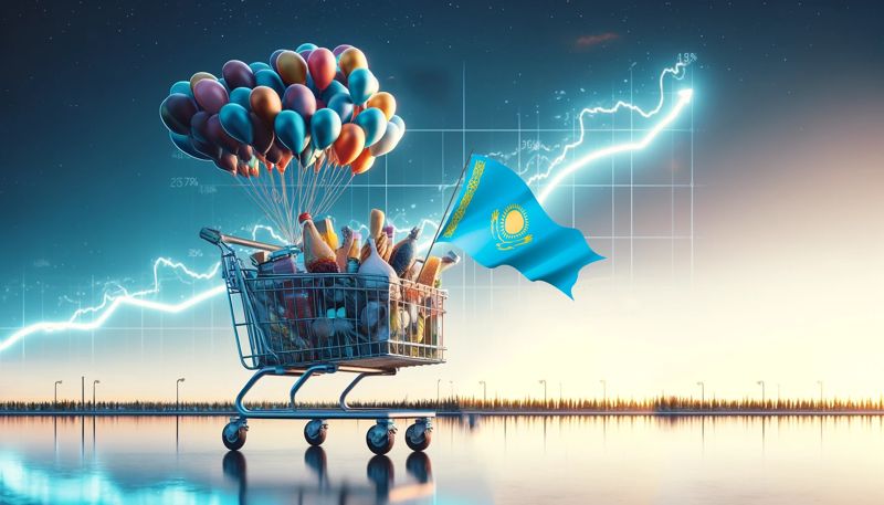 Инфляция в Казахстане замедлилась до 9,8%: что подешевело в августе