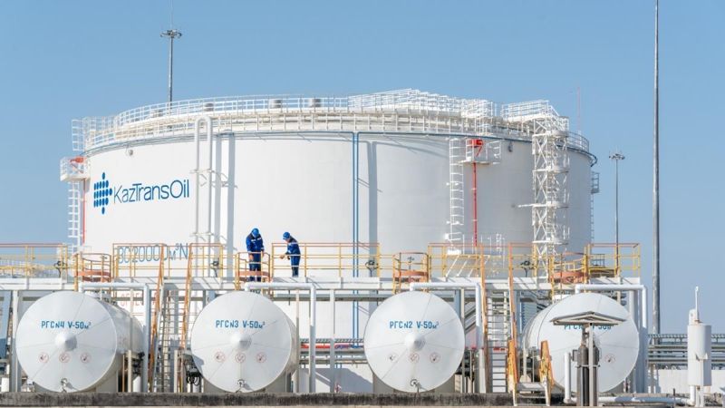 "КазТрансОйл" впервые начал транзит нефти в Кыргызстан