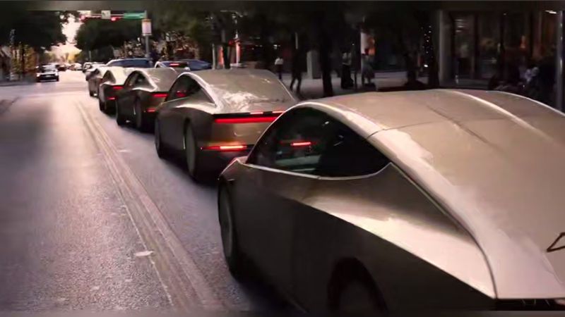 Без руля и педалей: в Техасе появились роботакси Tesla Cybercab
