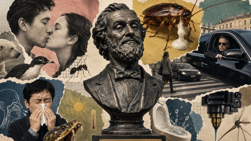 Поцелуи, тараканье молоко и наглость богатых: за что дали Шнобелевскую премию в 2026 году