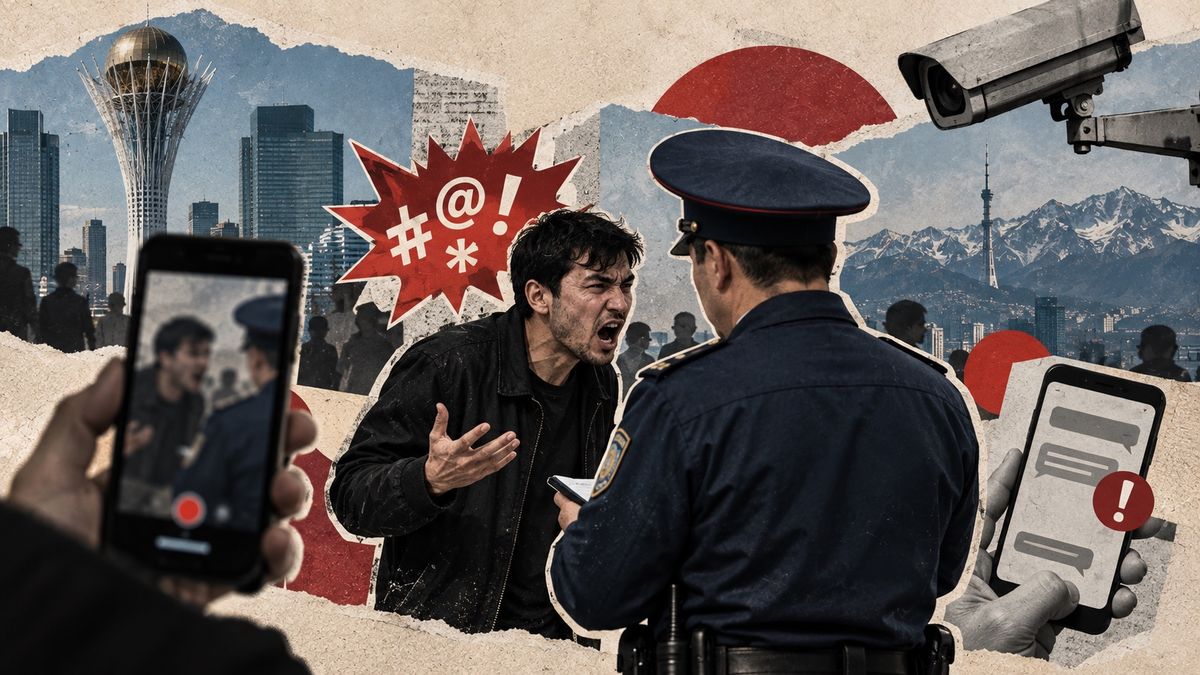 Как полиция вычисляет матершинников в Астане и Алматы и обязательно ли иметь запись