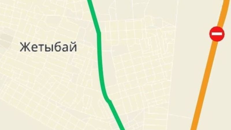 Транспорт пустят через село из-за ремонта на трассе в Мангистау