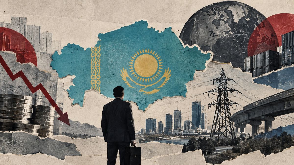 Экономический спад стал главным риском для Казахстана до 2028 года по версии WEF