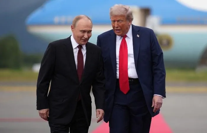 Владимир Путин и Дональд Трамп