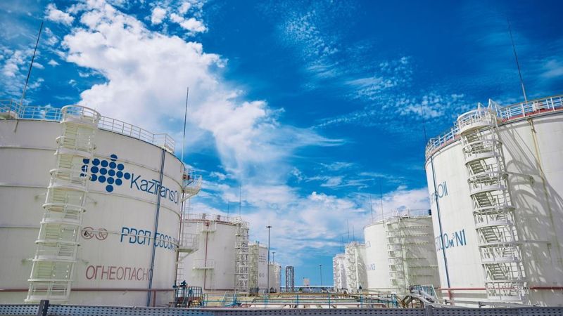 "КазТрансОйл" на 24% увеличил экспорт нефти в Китай