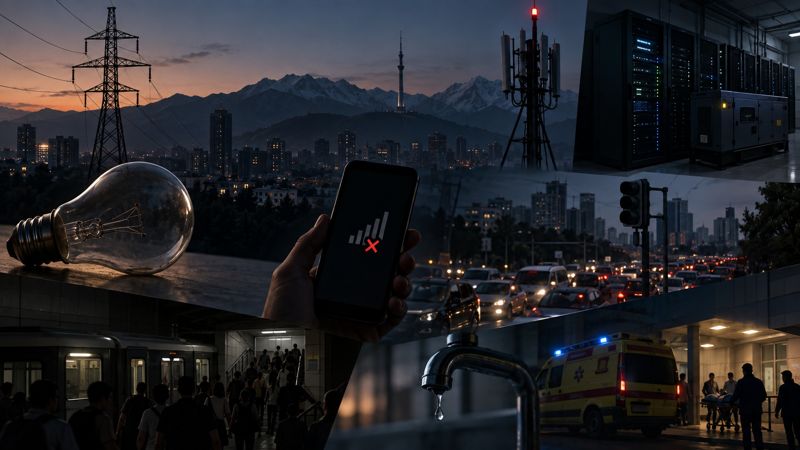 Почему алматинцы остались без интернета во время блэкаута. Ответы операторов