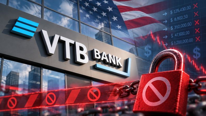 VTB, ВТБ, Санкции