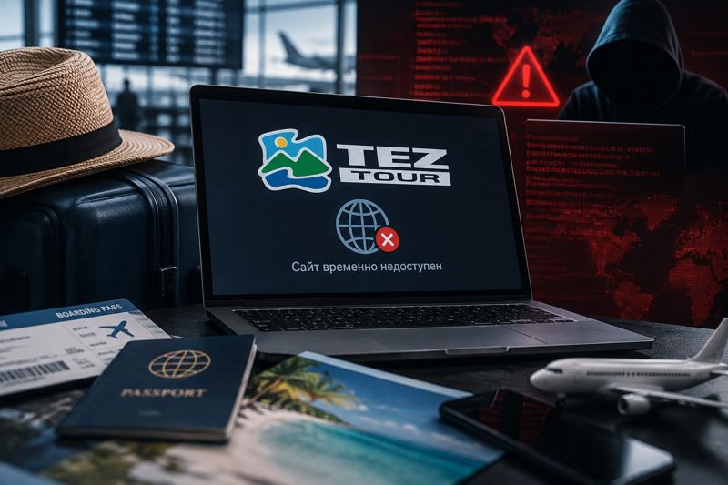Международного туроператора Tez Tour взломали хакеры