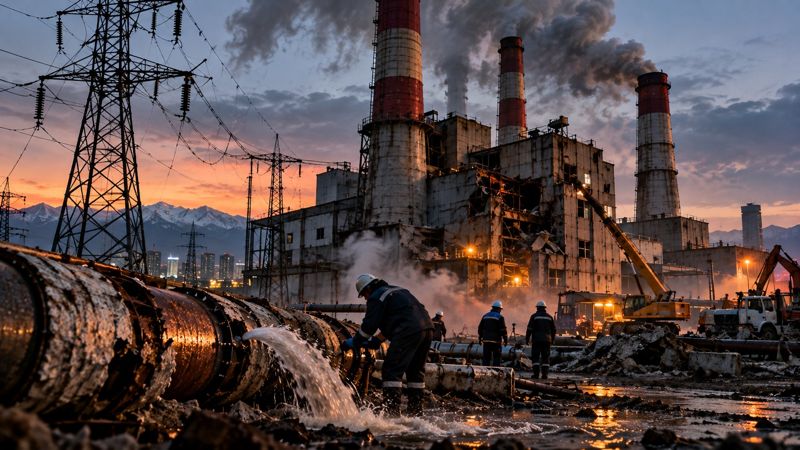 Пять электростанций Казахстана попали в "красную" зону