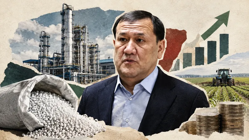 Производитель удобрений заработал 16,3 млрд тенге за полгода