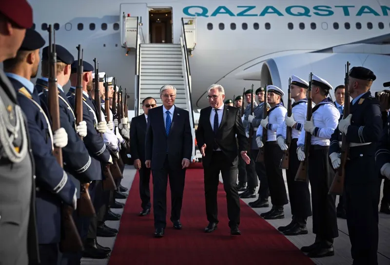 Президент Касым-Жомарт Токаев в Берлине